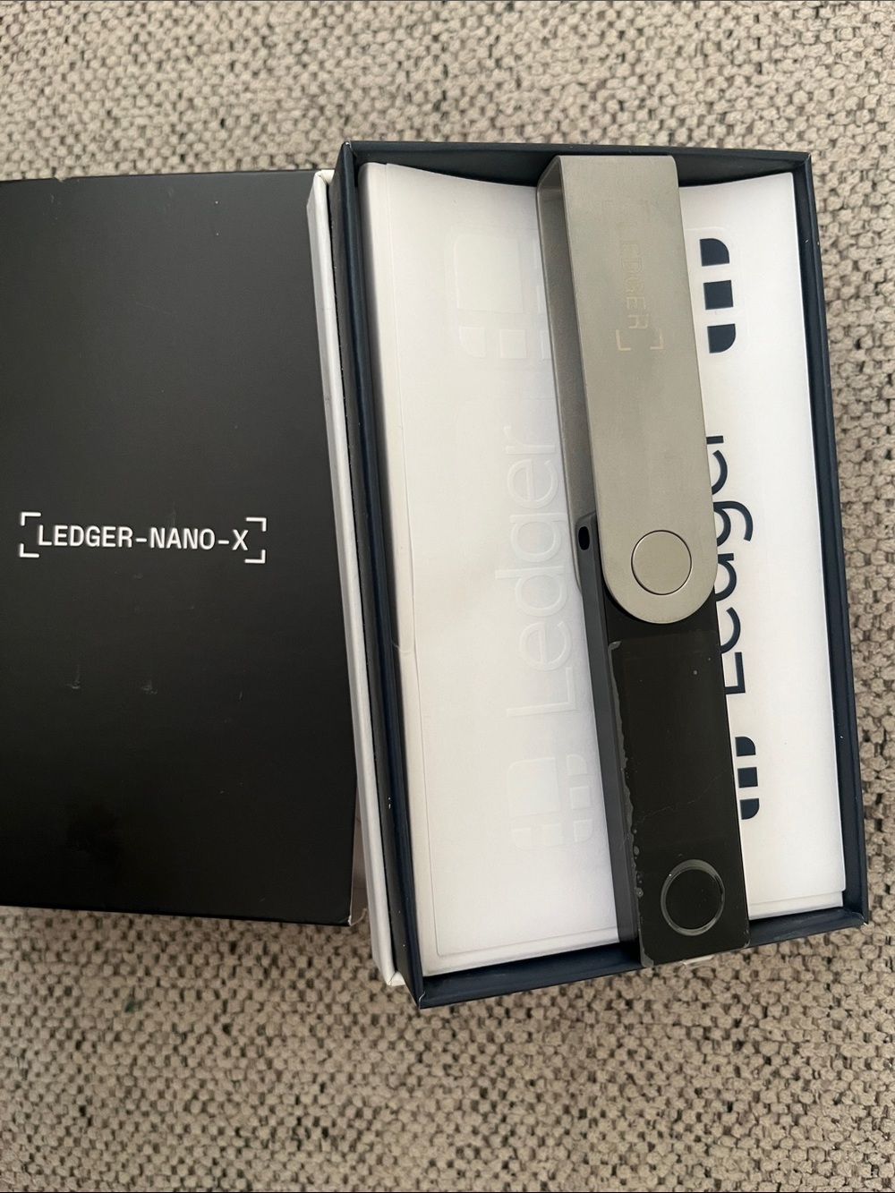 Never used Ledger Nano X Wallet - Black
